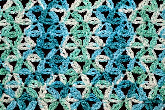 Punto 49 tejido a crochet