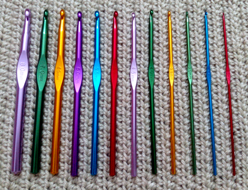 Agujas crochet aluminio