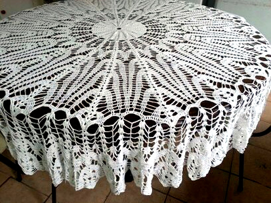 Foto del tejido a crochet de Susana
