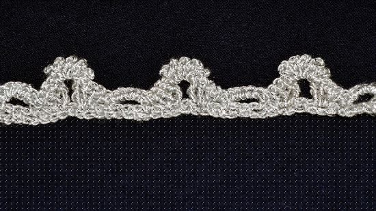 Puntilla N°47 en tejido a crochet