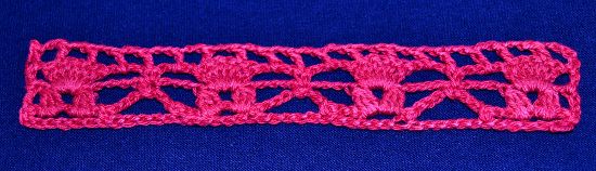 Puntilla N°54 en tejido a crochet