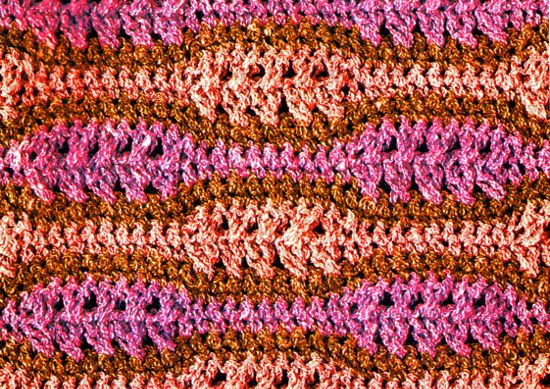 Punto 10 tejido a crochet