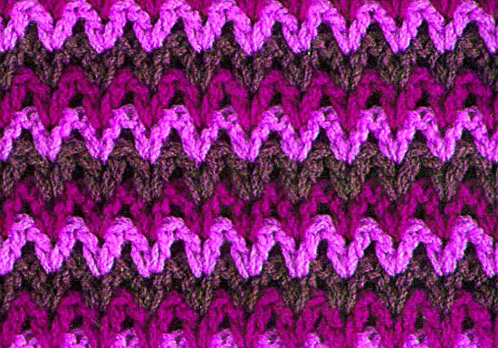 Punto 12 tejido a crochet