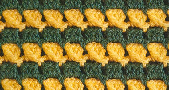 Punto 14 tejido a crochet