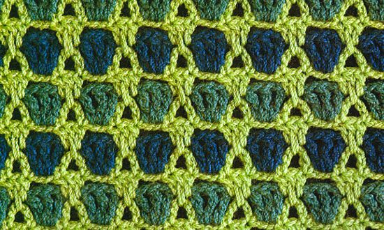 Punto 15 tejido a crochet