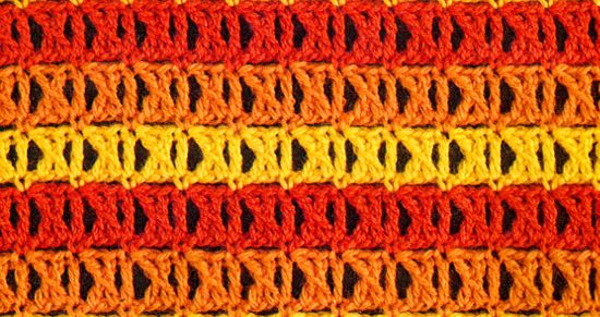 Punto 20 tejido a crochet