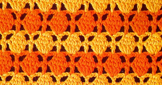 Punto 23 tejido a crochet
