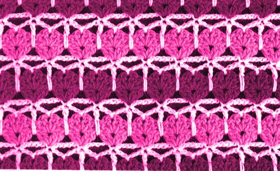 Punto 24 tejido a crochet