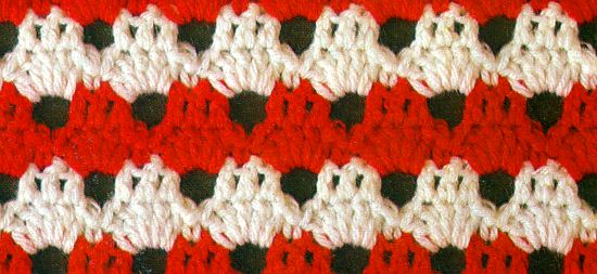 Punto 29 tejido a crochet