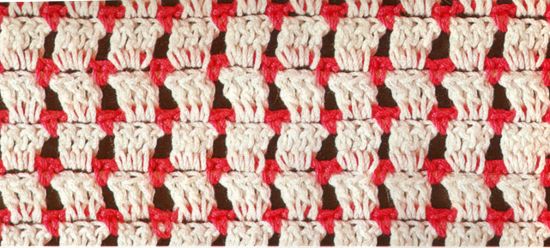 Punto 34 tejido a crochet