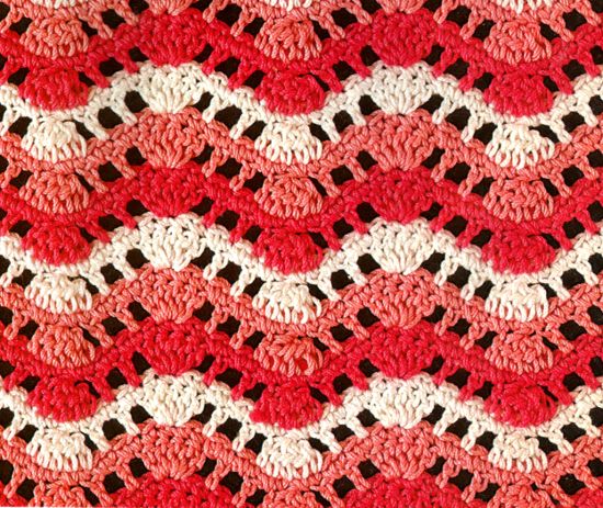 Punto 38 tejido a crochet