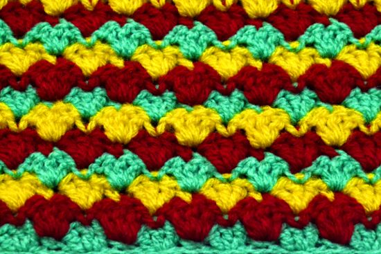 Punto 40 tejido a crochet