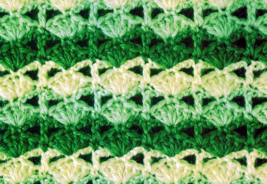 Punto 44 tejido a crochet