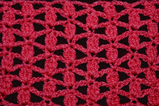 Punto 48 tejido a crochet