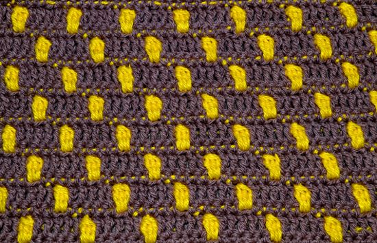 Punto 50 tejido a crochet