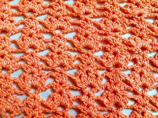 Punto 55 tejido a crochet