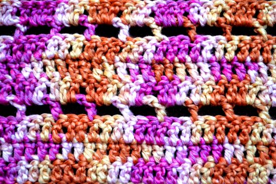 Punto 63 tejido a crochet