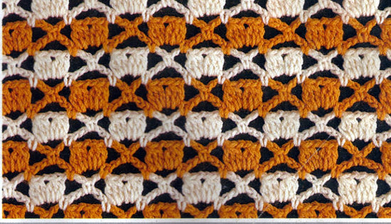 Punto 65 tejido a crochet