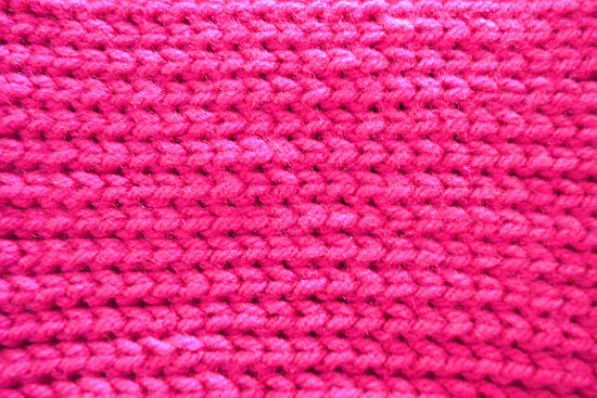 Punto Inglés tejido a crochet