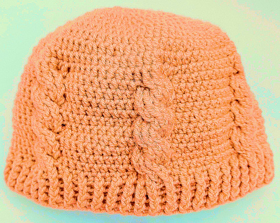 Gorro  para bebe en Crochet