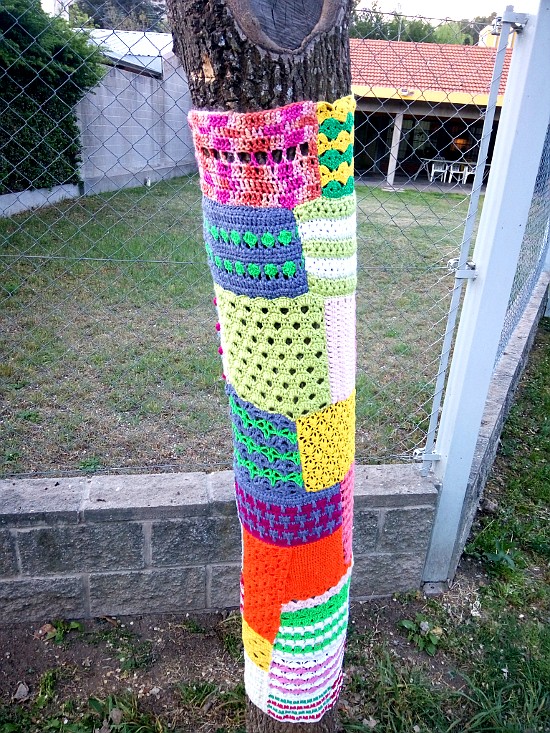 Art atack en tejido crochet
