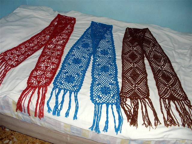Foto del tejido a crochet de Mirledis, cartera