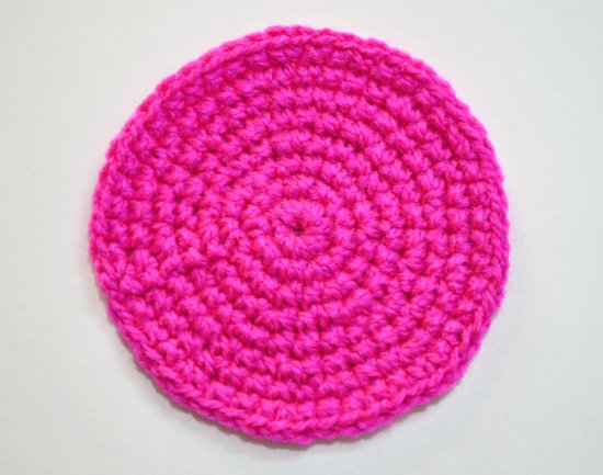 Circulo perfecto en tejido crochet