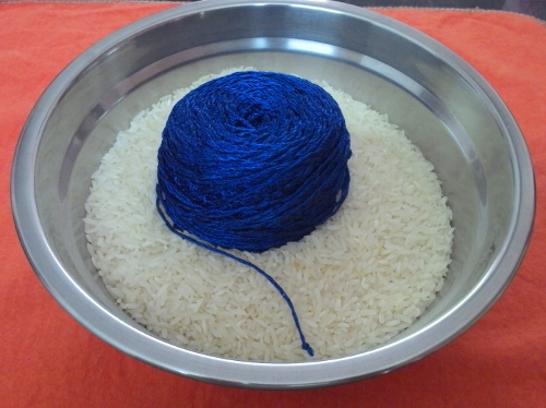 Hilos y arroz a crochet