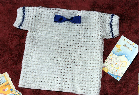 Remera en Tejido Crochet
