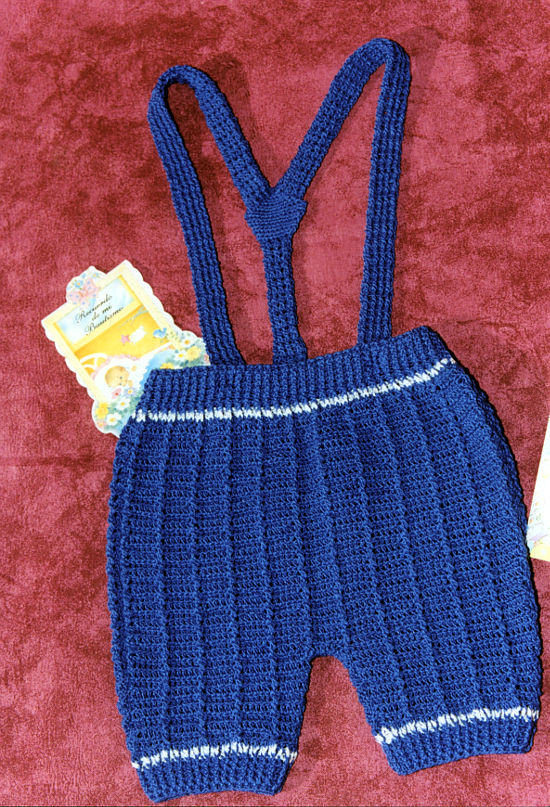 Pantalon batita crochet