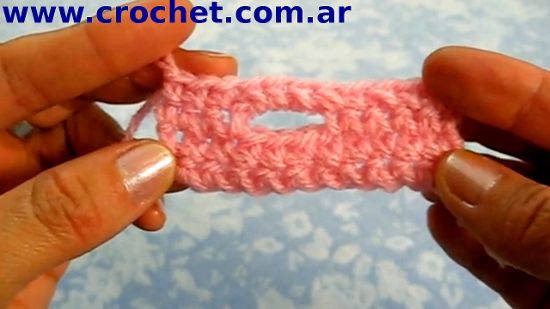 Ojales crochet