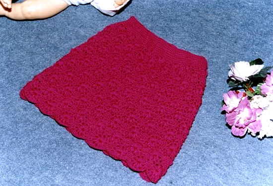 Pollera recta