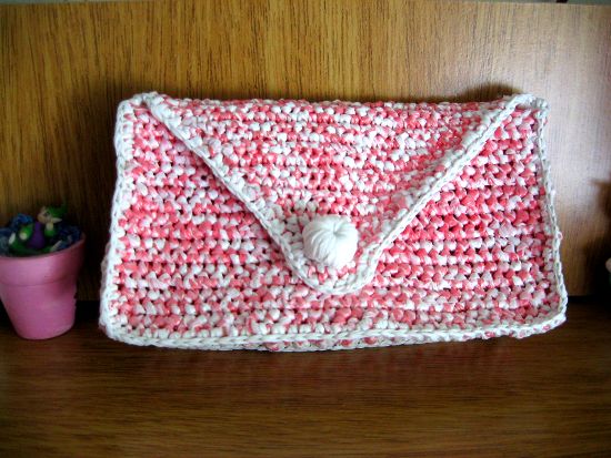 Porta Cosméticos a crochet