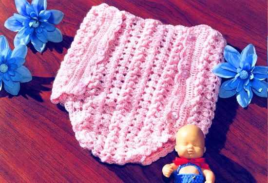 Portapañal en Tejido Crochet
