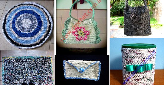 Reciclando en tejido crochet