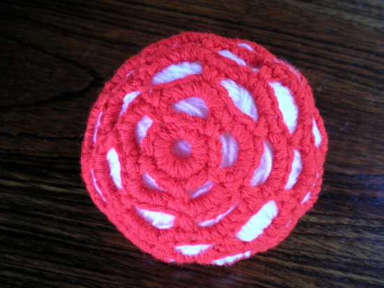 Redecilla tejida a crochet
