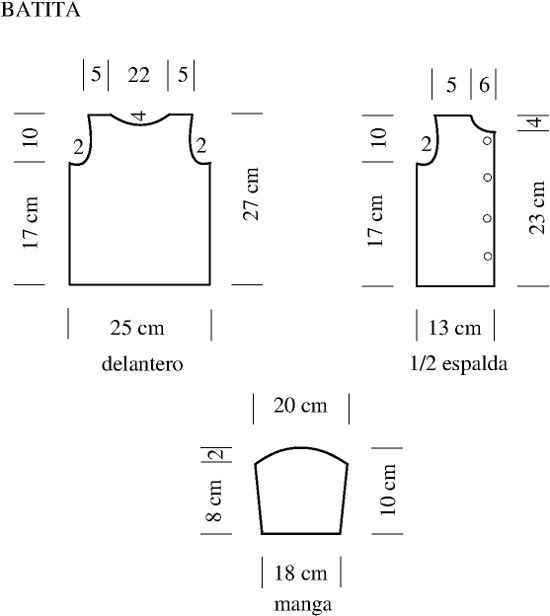 Patron batita crochet