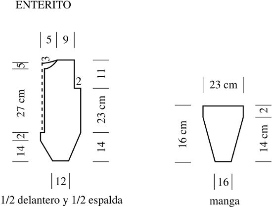Patron enterito en Tejido Crochet