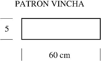 Patrón vincha tejido crochet